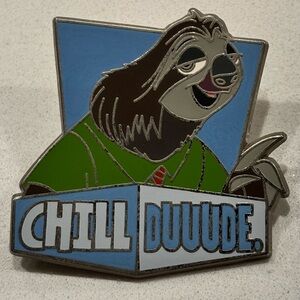 Disney Parks Zootopia "Flash Chill Duuude" Open Edition Trading Pin 119862